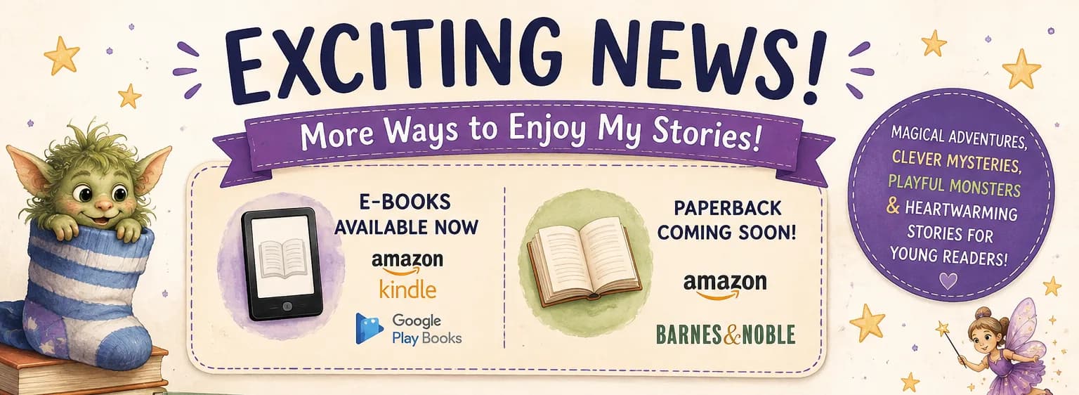 Exciting News: My Books Are Now Available in More Places!
